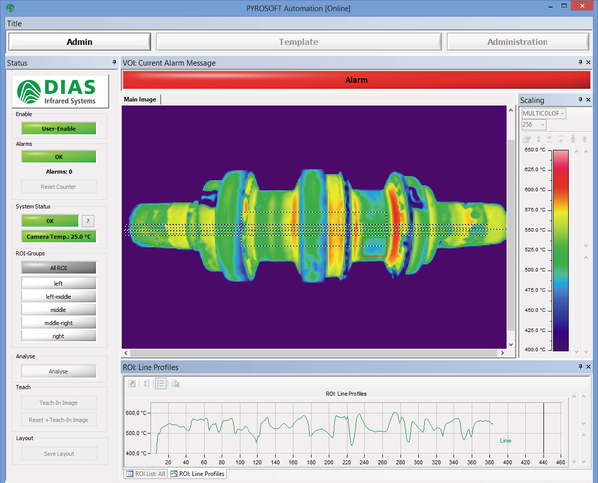 德國DIAS紅外熱像儀自動化系統(tǒng)軟件